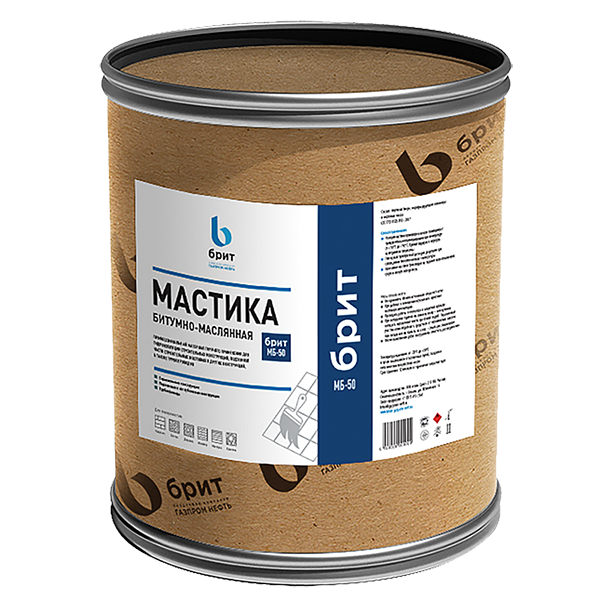 Мастика битумная «Брит» МБ-50
